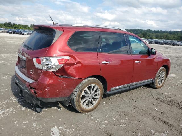 5N1AR2MM4FC602521 - 2015 NISSAN PATHFINDER S Czerwony zdjęcie 3