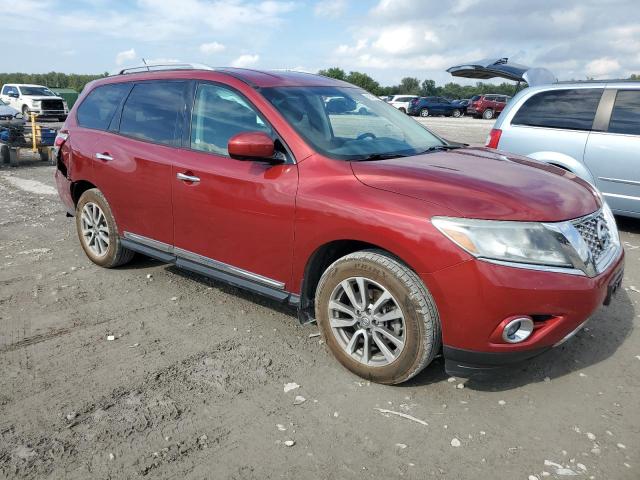 5N1AR2MM4FC602521 - 2015 NISSAN PATHFINDER S Czerwony zdjęcie 4