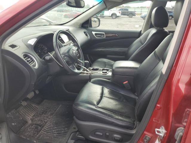 5N1AR2MM4FC602521 - 2015 NISSAN PATHFINDER S Czerwony zdjęcie 7