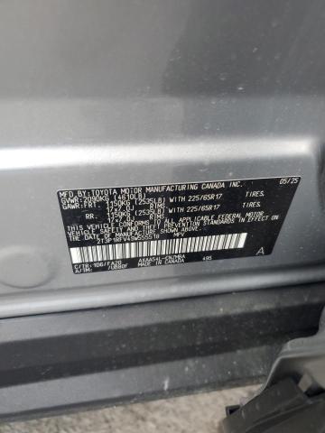 2T3P1RFV4SW555518 - 2025 TOYOTA RAV4 XLE 银色 照片 14
