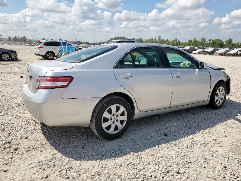 4T4BF3EKXBR165845 - 2011 TOYOTA CAMRY BASE ვერცხლისფერი ფოტო 3