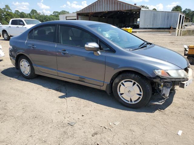 JHMFA36269S003390 - 2009 HONDA CIVIC HYBRID GRAY photo 4