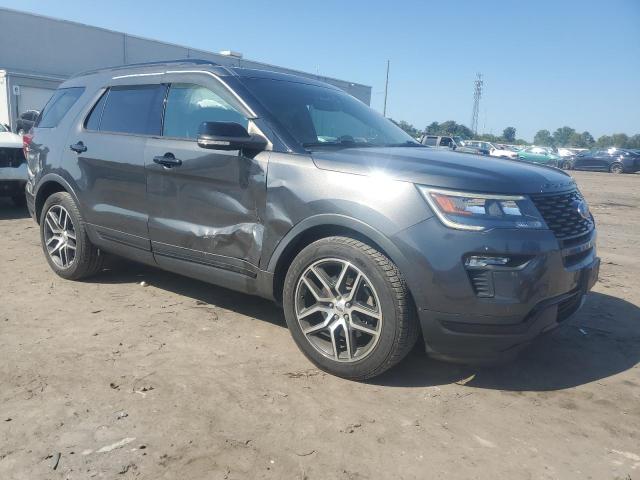 1FM5K8GT8JGB04903 - 2018 FORD EXPLORER SPORT 灰色 照片 4