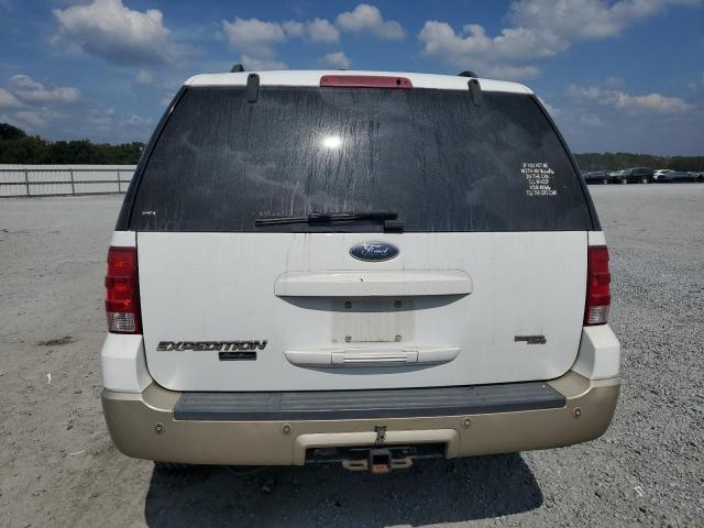 1FMFU17536LA91211 - 2006 FORD EXPEDITION EDDIE BAUER WHITE photo 6