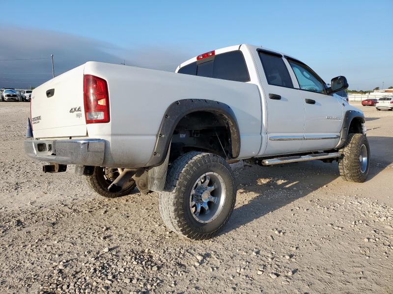 3D7KU28C44G253224 - 2004 DODGE RAM 2500 ST WHITE photo 3