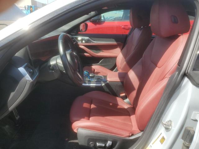 WBY33AW09PFN81487 - 2023 BMW I4 M50 GRAY photo 7