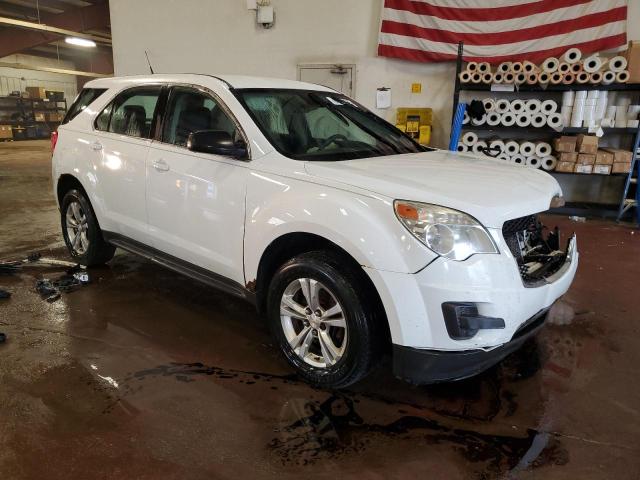 1GNALBEK8DZ111499 - 2013 CHEVROLET EQUINOX LS WHITE photo 4