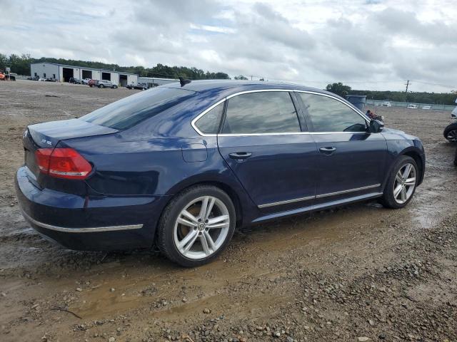 1VWCN7A37DC106298 - 2013 VOLKSWAGEN PASSAT SEL BLUE photo 3