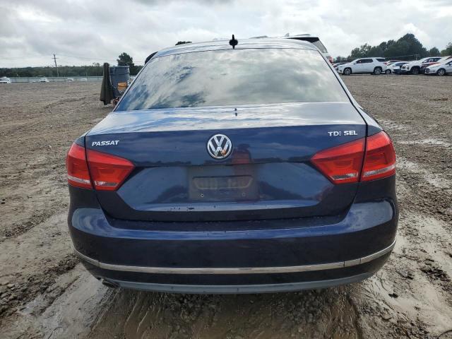 1VWCN7A37DC106298 - 2013 VOLKSWAGEN PASSAT SEL BLUE photo 6