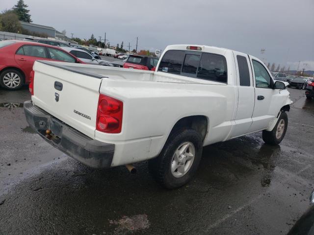 1D7HE22K66S504926 - 2006 DODGE DAKOTA ST WHITE photo 3