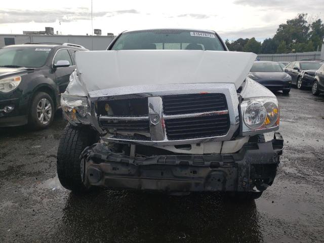 1D7HE22K66S504926 - 2006 DODGE DAKOTA ST WHITE photo 5