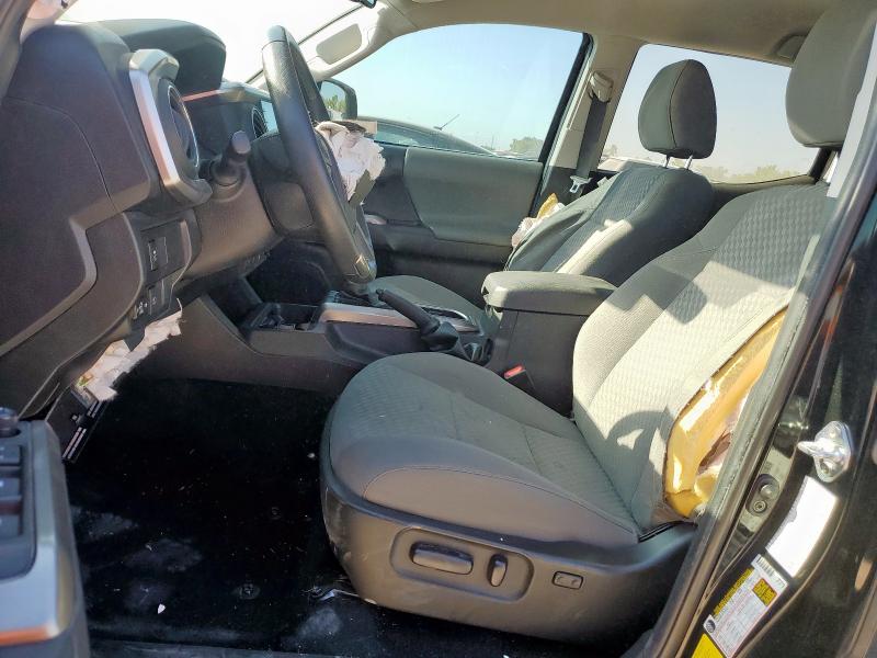 3TMAZ5CN1PM196245 - 2023 TOYOTA TACOMA DOUBLE CAB BLACK photo 7