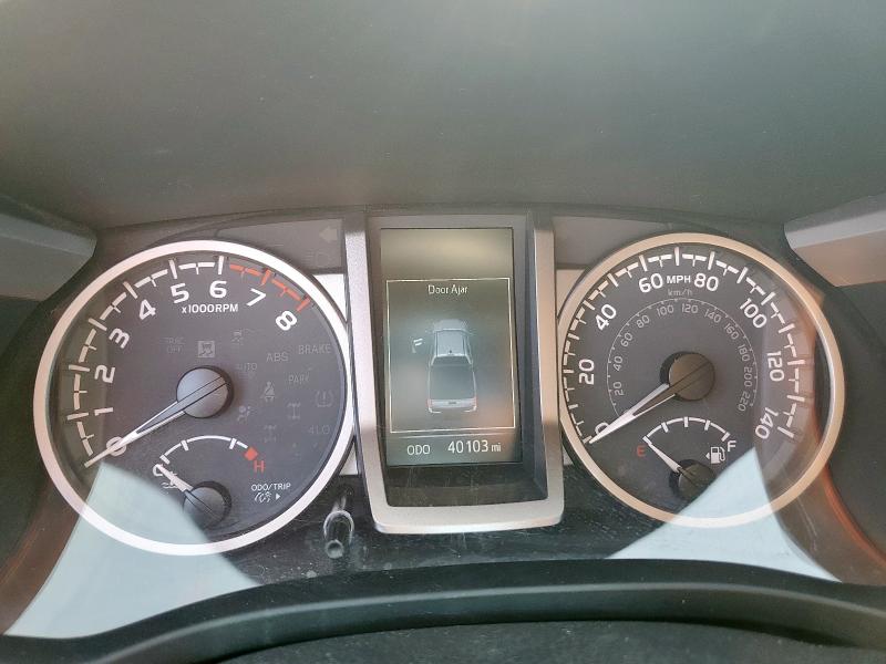 3TMAZ5CN1PM196245 - 2023 TOYOTA TACOMA DOUBLE CAB BLACK photo 9