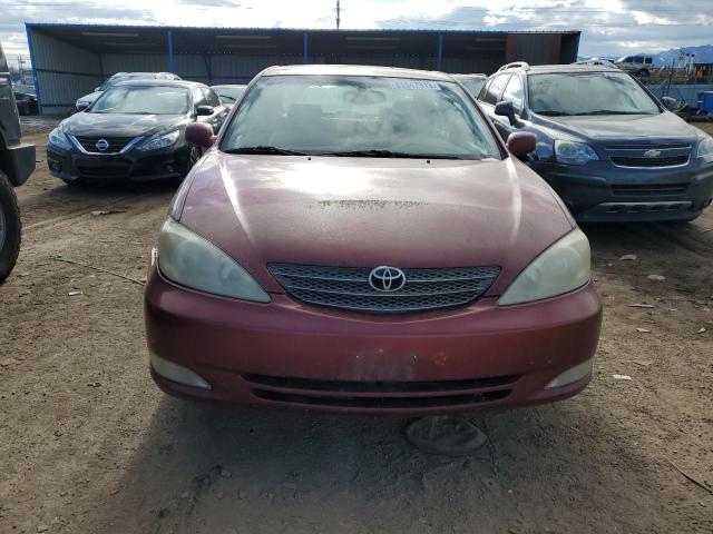 4T1BE30K24U270466 - 2004 TOYOTA CAMRY LE RED photo 5