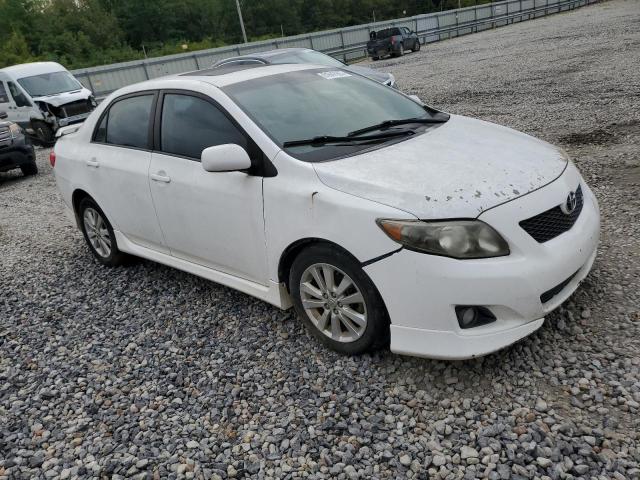 1NXBU40E29Z135501 - 2009 TOYOTA COROLLA BASE 白色 照片 4