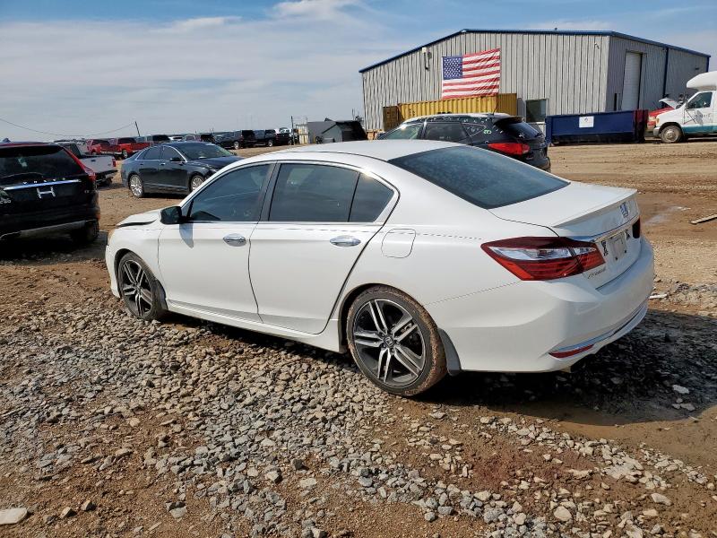 1HGCR2F63GA044428 - 2016 HONDA ACCORD SPORT Beyaz fotoğraf 2