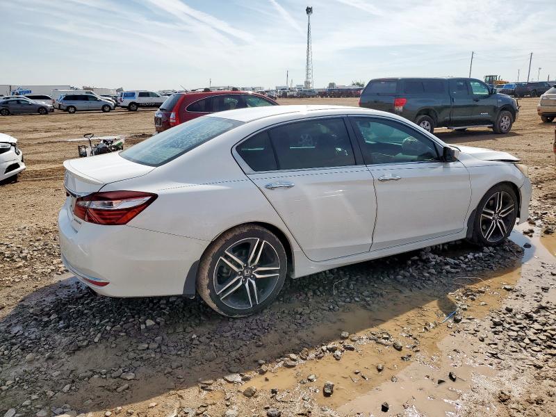 1HGCR2F63GA044428 - 2016 HONDA ACCORD SPORT Beyaz fotoğraf 3