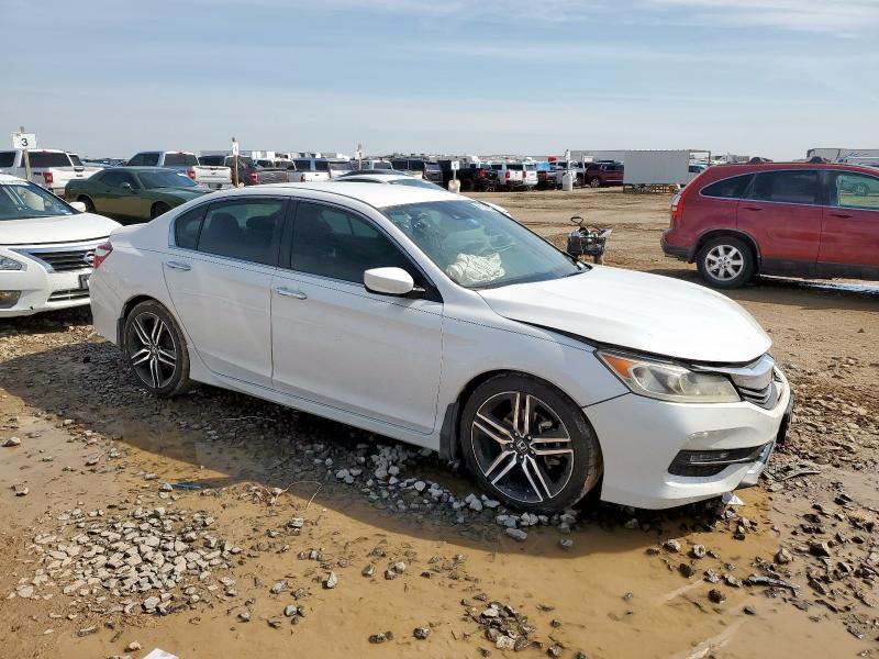 1HGCR2F63GA044428 - 2016 HONDA ACCORD SPORT Beyaz fotoğraf 4