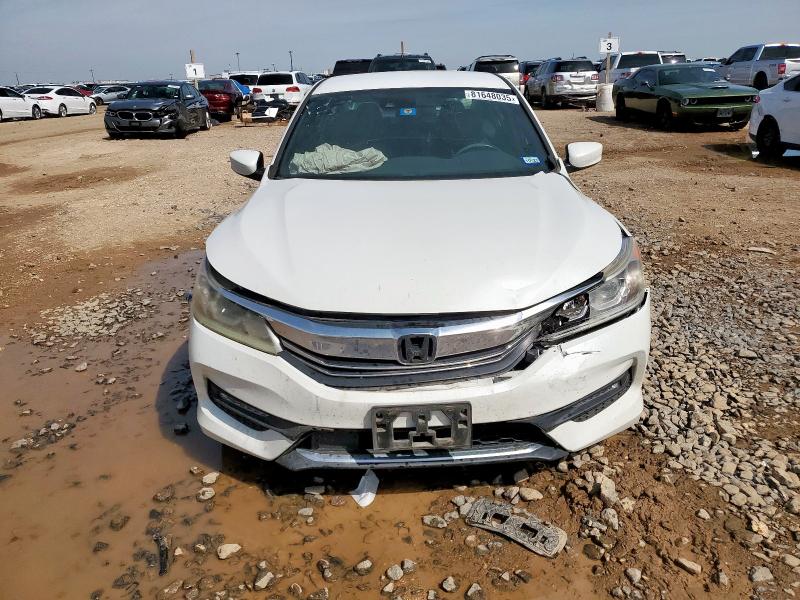 1HGCR2F63GA044428 - 2016 HONDA ACCORD SPORT Beyaz fotoğraf 5