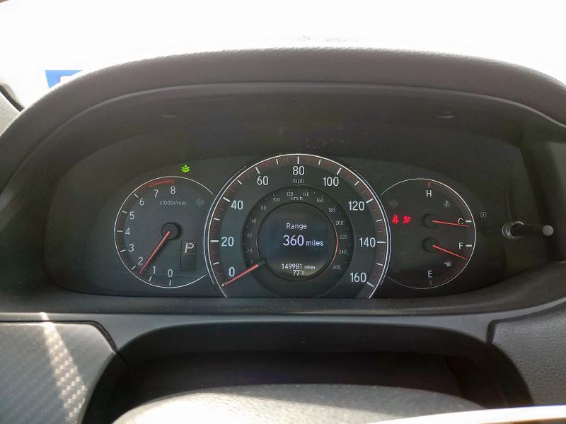 1HGCR2F63GA044428 - 2016 HONDA ACCORD SPORT Beyaz fotoğraf 9