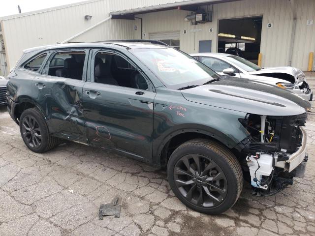 5XYRKDLF4NG101021 - 2022 KIA SORENTO SX GREEN photo 4