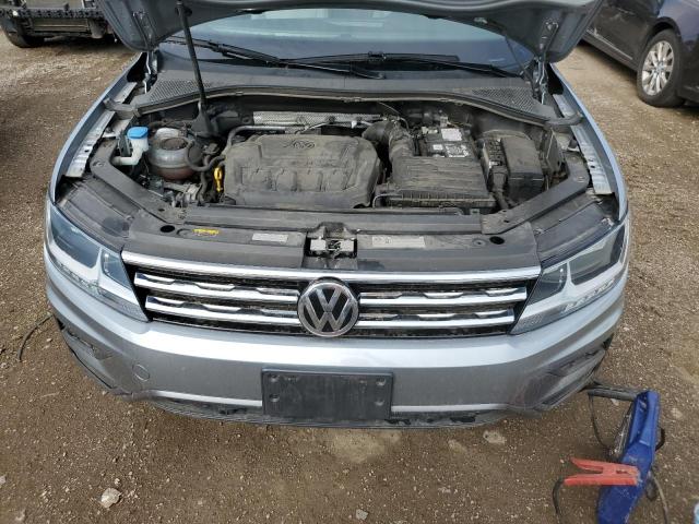 3VV3B7AX6KM108393 - 2019 VOLKSWAGEN TIGUAN SE ვერცხლისფერი ფოტო 11