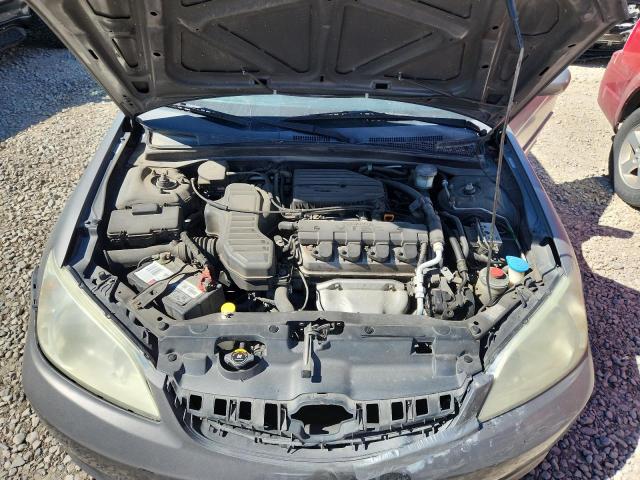 2HGES26785H609888 - 2005 HONDA CIVIC EX GRAY photo 11