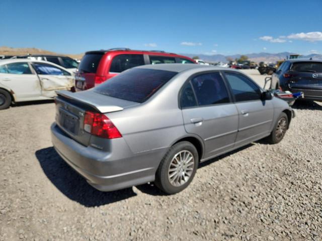2HGES26785H609888 - 2005 HONDA CIVIC EX GRAY photo 3
