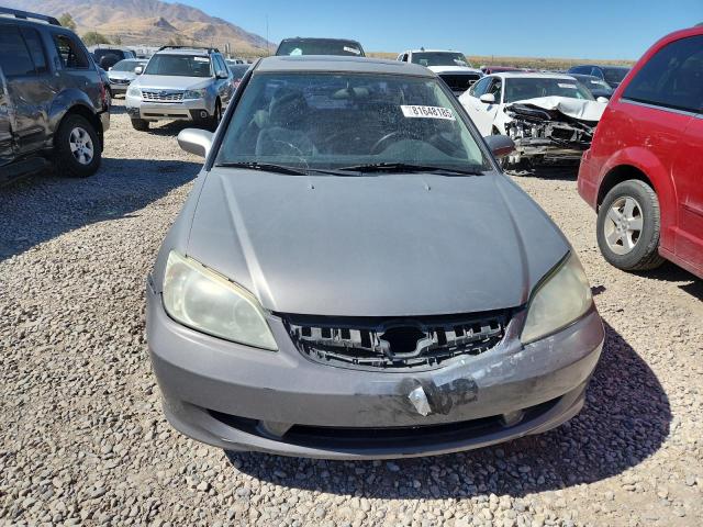 2HGES26785H609888 - 2005 HONDA CIVIC EX GRAY photo 5