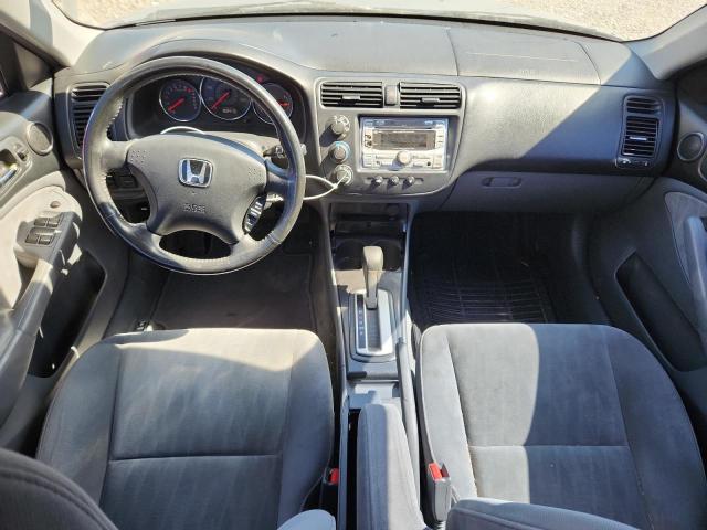 2HGES26785H609888 - 2005 HONDA CIVIC EX GRAY photo 8