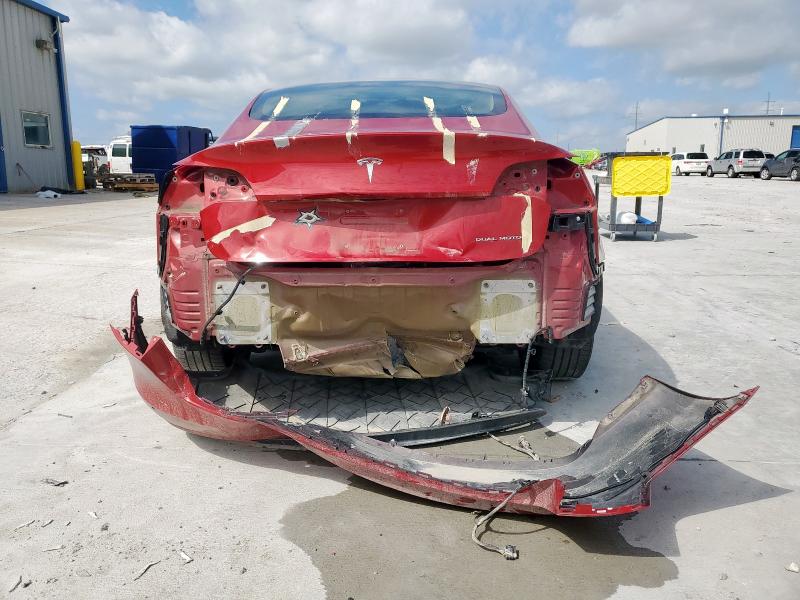 5YJ3E1EB0JF085925 - 2018 TESLA MODEL 3 Qırmızı foto 6