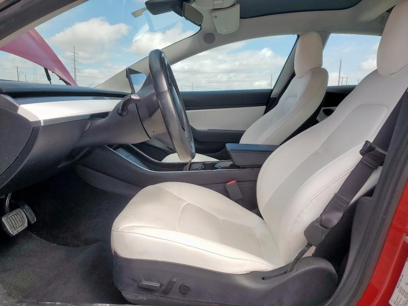 5YJ3E1EB0JF085925 - 2018 TESLA MODEL 3 Qırmızı foto 7
