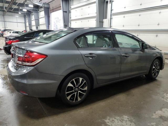 19XFB2F97DE075538 - 2013 HONDA CIVIC EXL GRAY photo 3