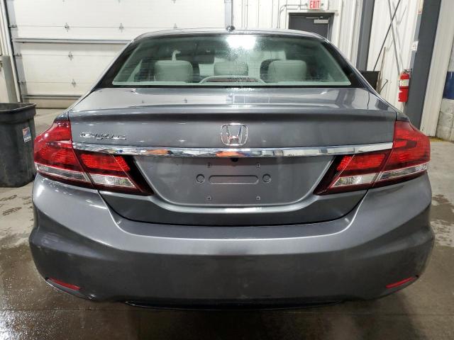 19XFB2F97DE075538 - 2013 HONDA CIVIC EXL GRAY photo 6