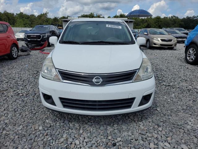 3N1BC1AP5AL370319 - 2010 NISSAN VERSA S WHITE photo 5