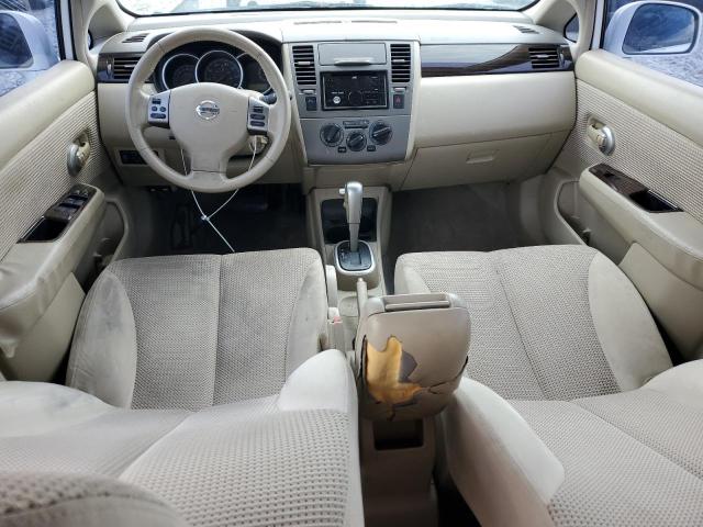 3N1BC1AP5AL370319 - 2010 NISSAN VERSA S WHITE photo 8