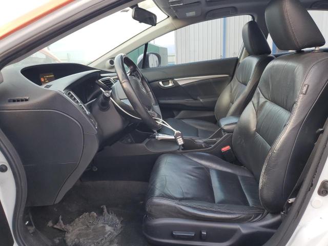 19XFB2F97FE027931 - 2015 HONDA CIVIC EXL ნარინჯისფერი ფოტო 7