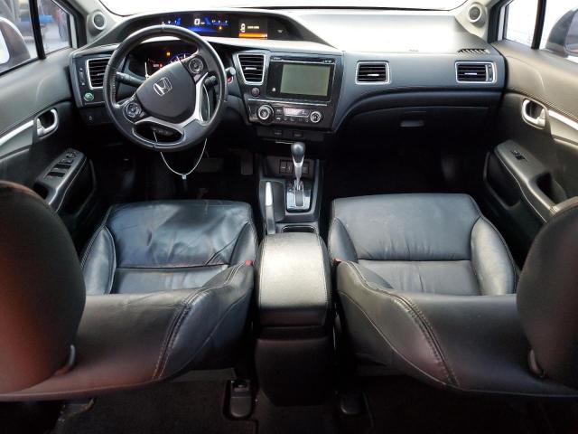 19XFB2F97FE027931 - 2015 HONDA CIVIC EXL ნარინჯისფერი ფოტო 8