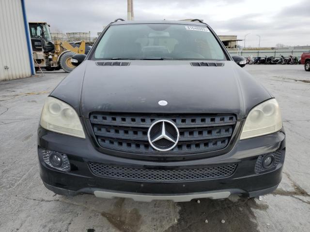 4JGBB86E66A066250 - 2006 MERCEDES-BENZ ML 350 BLACK photo 5