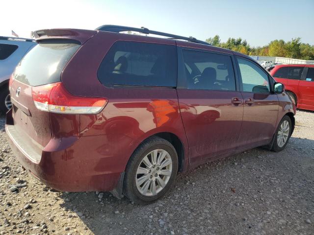 5TDDK3DC5BS016261 - 2011 TOYOTA SIENNA XLE RED photo 3