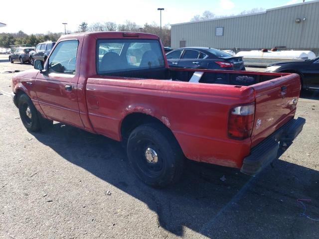 1FTYR10U91TA70047 - 2001 FORD RANGER RED photo 2