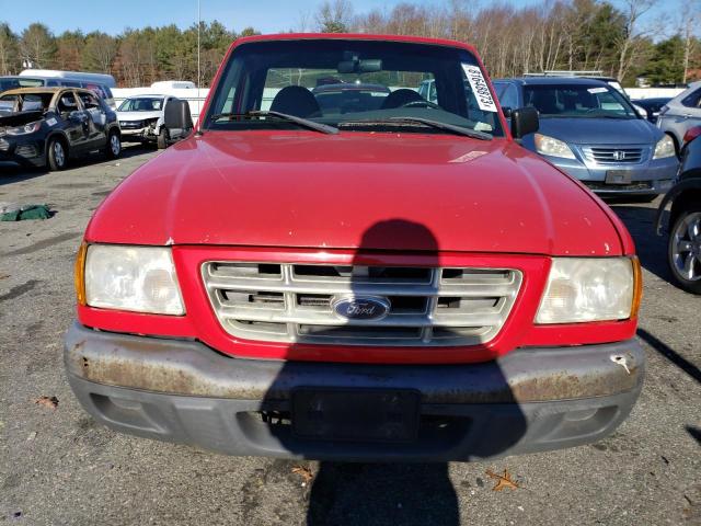 1FTYR10U91TA70047 - 2001 FORD RANGER RED photo 5