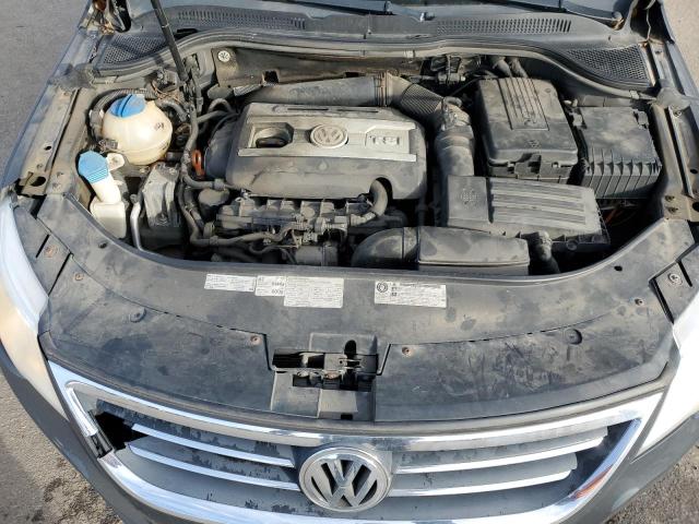 WVWMP7ANXCE508998 - 2012 VOLKSWAGEN CC SPORT CHARCOAL photo 11