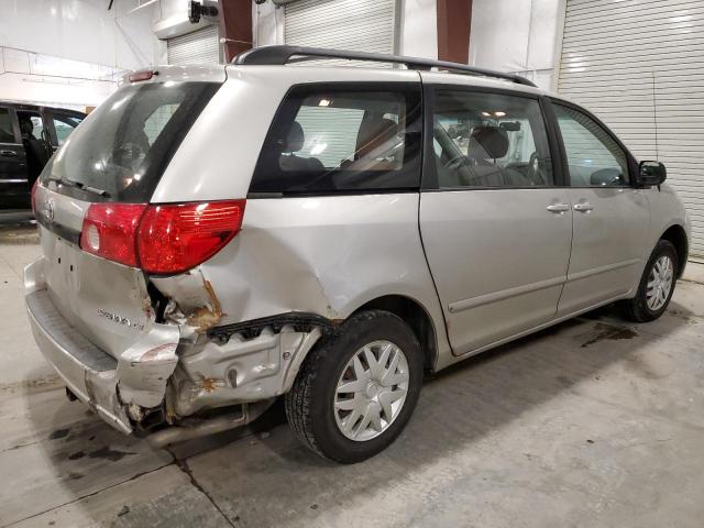 5TDZA23C96S448801 - 2006 TOYOTA SIENNA CE SILVER photo 3