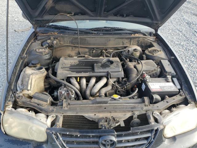 1NXBR12E51Z428293 - 2001 TOYOTA COROLLA CE შავი ფოტო 11