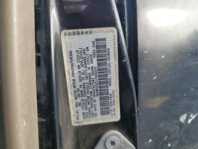 1NXBR12E51Z428293 - 2001 TOYOTA COROLLA CE შავი ფოტო 12