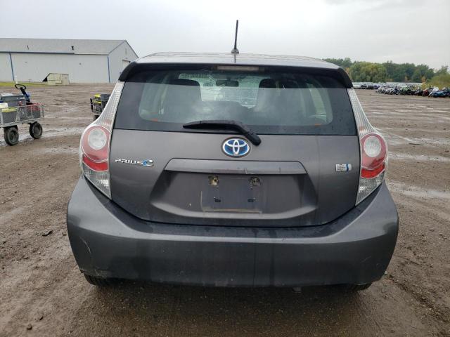 JTDKDTB33E1573871 - 2014 TOYOTA PRIUS C Grau Foto 6
