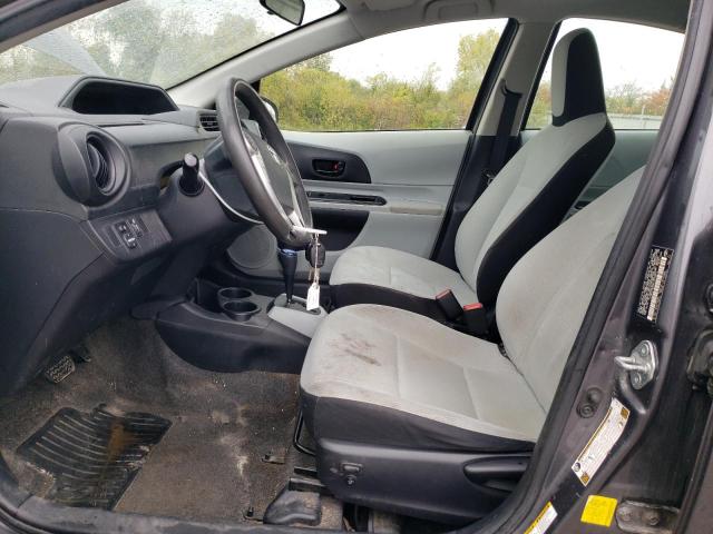 JTDKDTB33E1573871 - 2014 TOYOTA PRIUS C Grau Foto 7