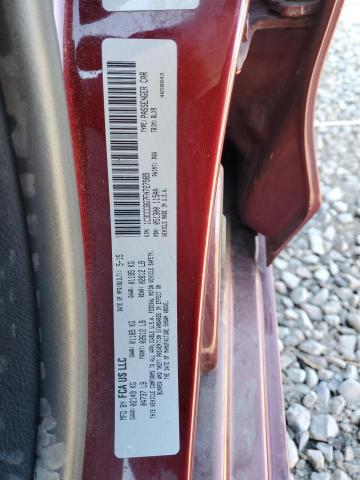 1C3CCCBG7FN727989 - 2015 CHRYSLER 200 S Bordo foto 12