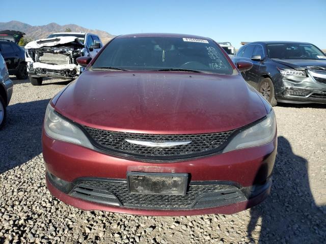 1C3CCCBG7FN727989 - 2015 CHRYSLER 200 S Bordo foto 5